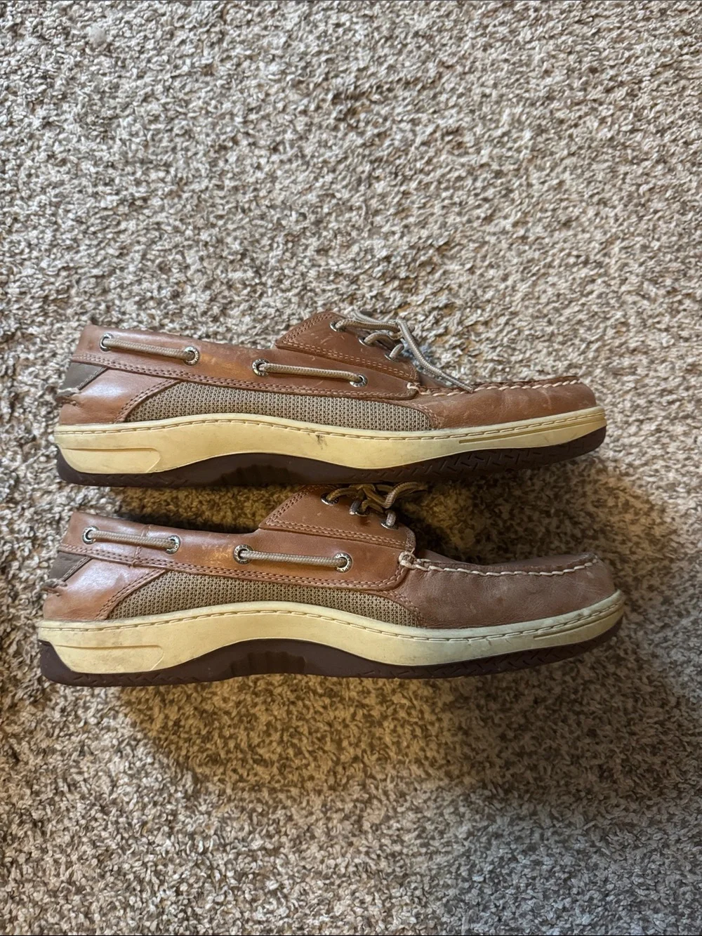 Sperry Chestnut Leather 2-Eye Boat Shoes